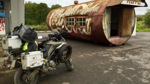 Ducati Multistrada Moscou Vladivostock