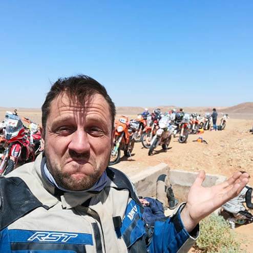 Momo au Rallye Raid de l’Amitié Maroc- Kap2Cap