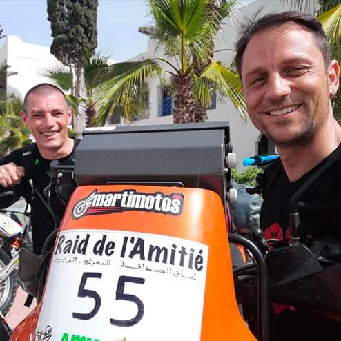Momo au Rallye Raid de l’Amitié Maroc- Kap2Cap